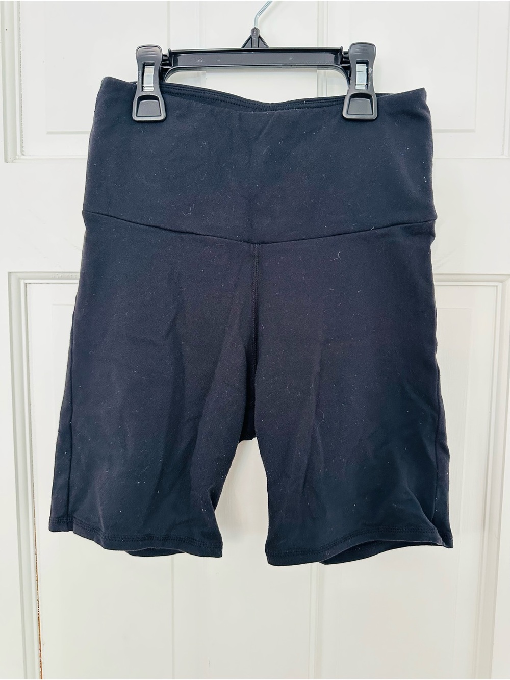 Honeycut Women's Black High-Rise 6” Inseam Dance Shorts